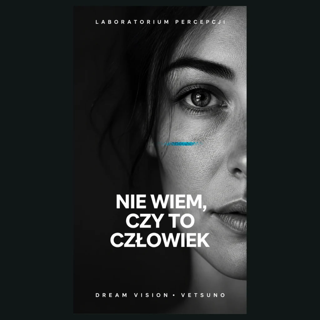 Okładka albumu NIE WIEM, CZY TO CZŁOWIEK