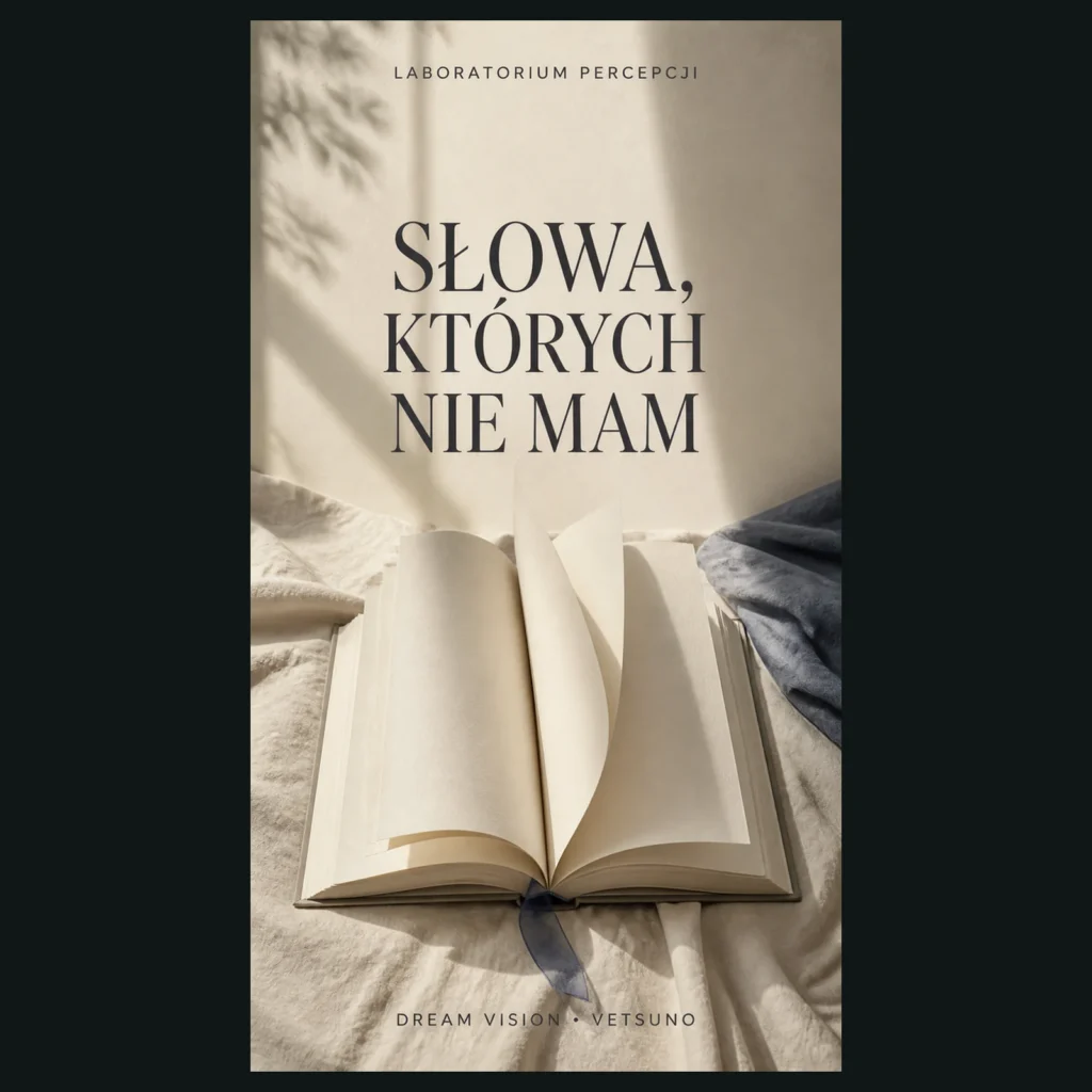 Okładka albumu SŁOWA KTÓRYCH NIE MAM