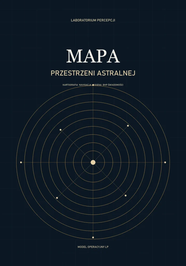 Oryginalna okładka książki: Mapa Przestrzeni Astralnej