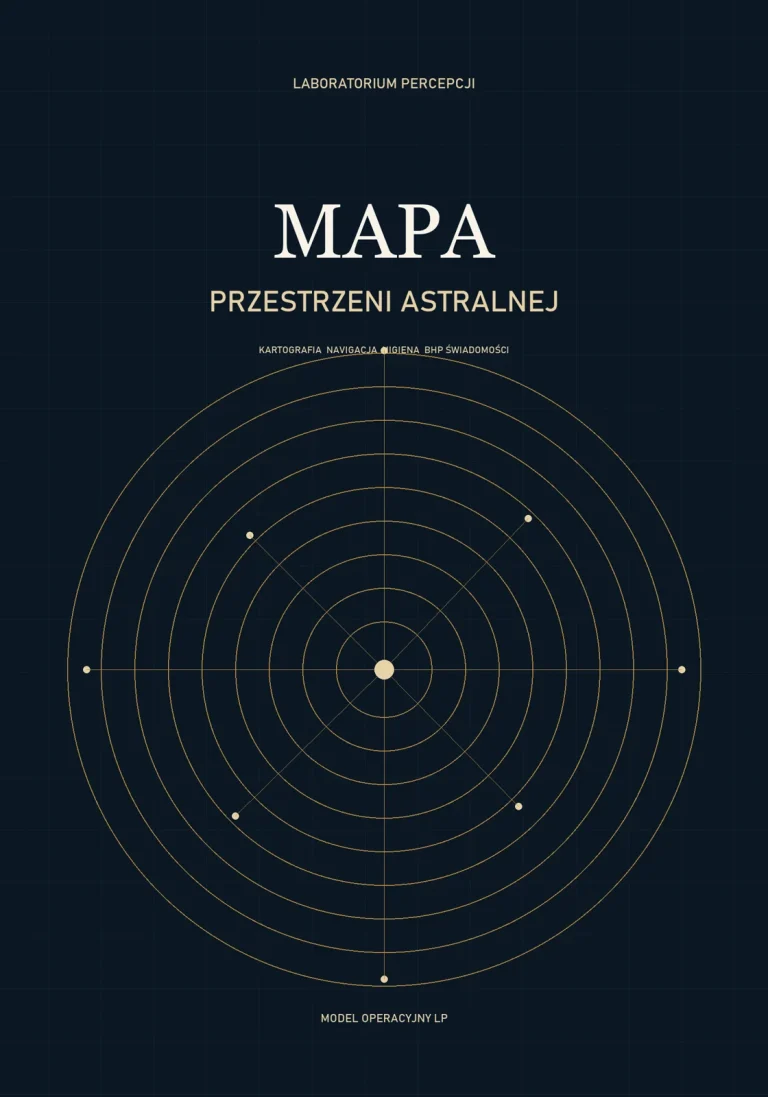 Oryginalna okładka książki: Mapa Przestrzeni Astralnej